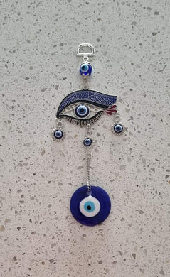 Blue Evil Eye Mobile