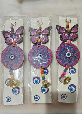 Butterfly Evil Eye Mobile