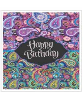 Happy Birthday Triskele Art Card - My Wish List Gifts