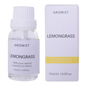 Aromist Lemongrass 100% Pure Natural Essential Oil Blend - 15ml Single Bottle