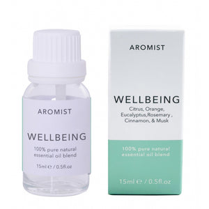 Aromist Well Being 100% Pure Natural Essential Oil Blend - 15ml Single Bottle