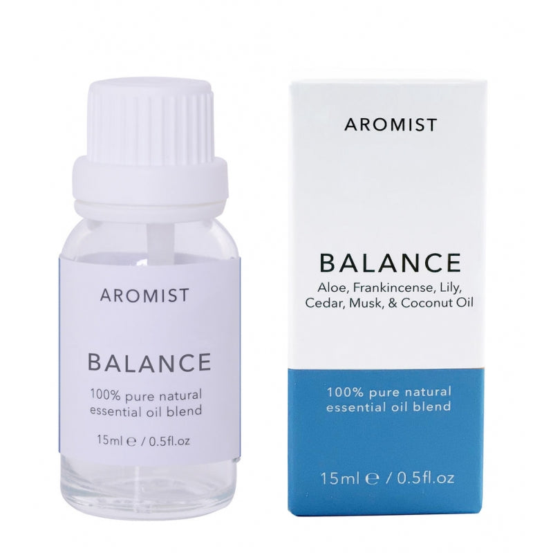 Aromist Balance  100% Pure Natural Essential Oil Blend- 15ml Single Bottle