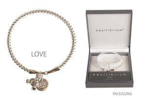 Equilibrium Character Charm Bangle Love - My Wish List Gifts