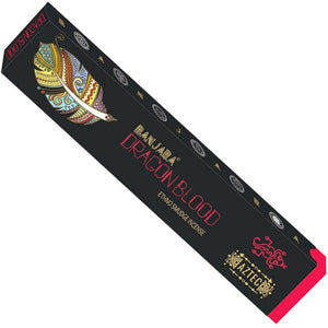 Banjara Dragons Blood Ethno-Tribal Smudge Incense Sticks (15gm)