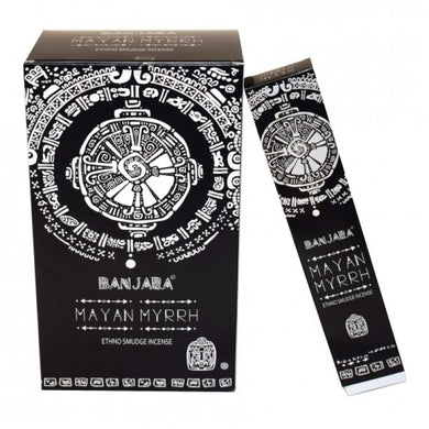 Banjara Mayan Myrrh Ethno-Tribal Smudge Incense Sticks (15gm)
Packet