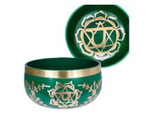 Chakra Coloured Brass Hand Tuned Tibetan Singing Bowls