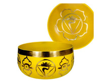 Chakra Coloured Brass Hand Tuned Tibetan Singing Bowls