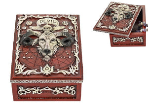 Baphmet Symbol Design Tarot Box