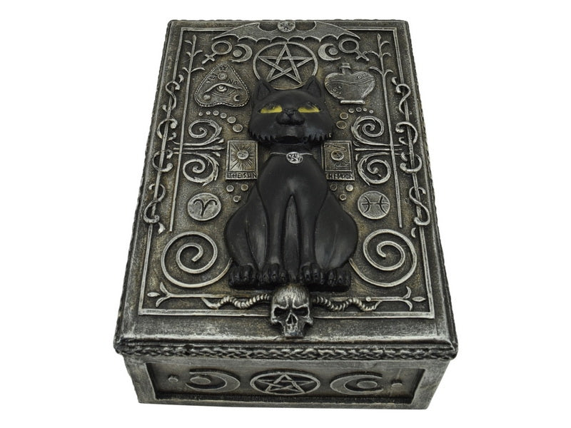 Witches Cat Design Tarot Box