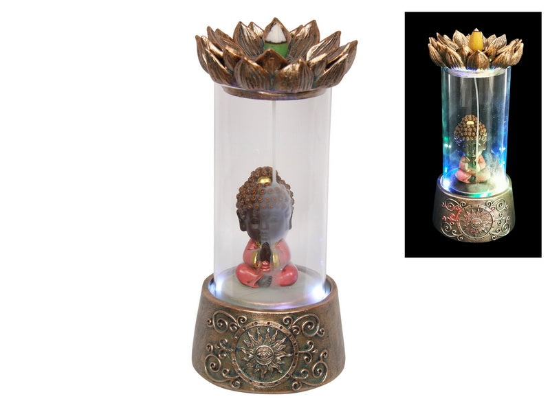 Buddha Light Up Smoke Chamber Backflow Incense Burner