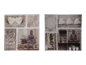 Buddha & Mandala Canvas Wood Frame - My Wish List Gifts