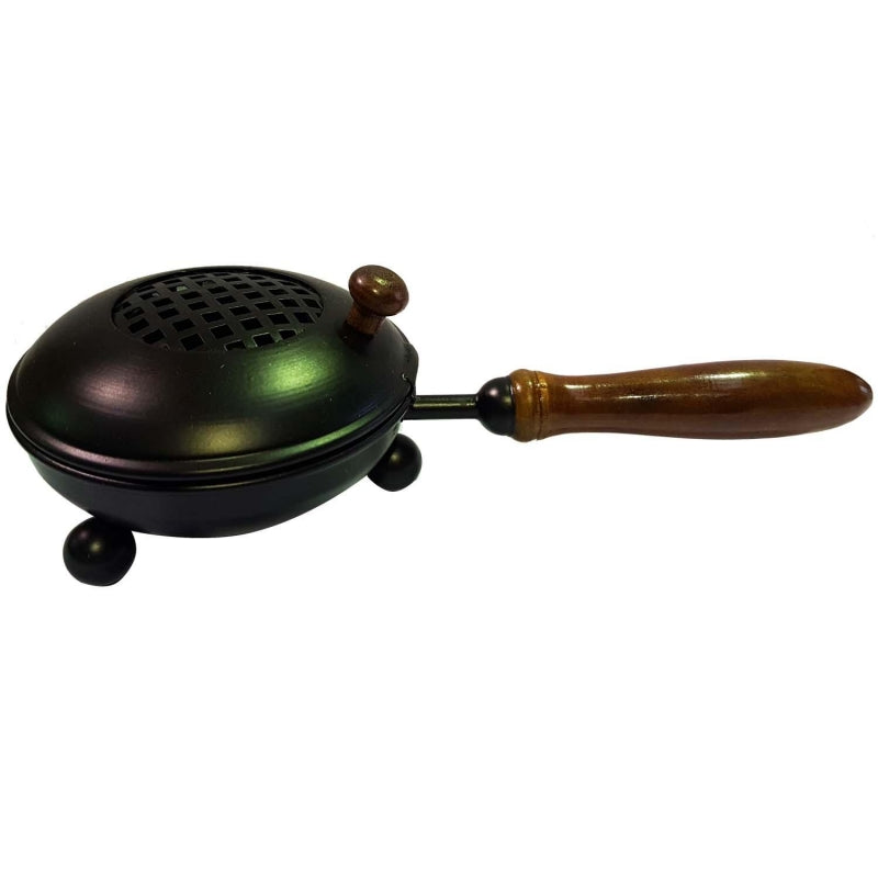 Cast Iron Cauldron Herb & Resin Burner with Handle