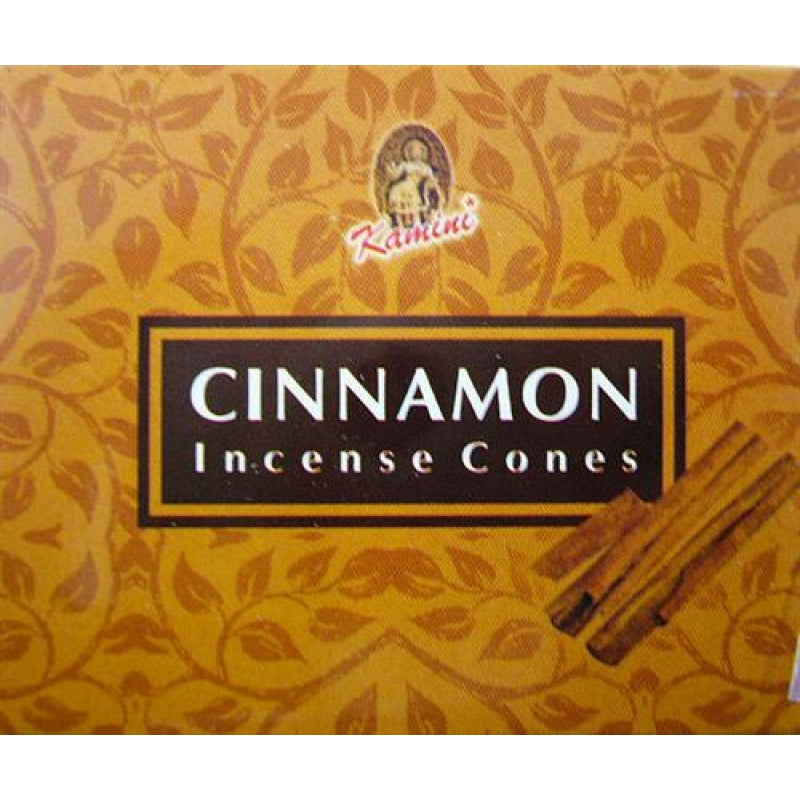 Kamini Cinnamon  Incense Cones - My Wish List Gifts