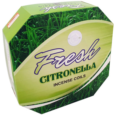 Darshan Fresh Citronella Rose Darshan Incense Coils
Box