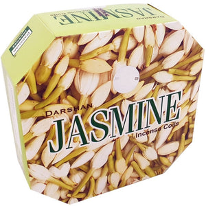 Darshan Jasmine Incense Coils
Box