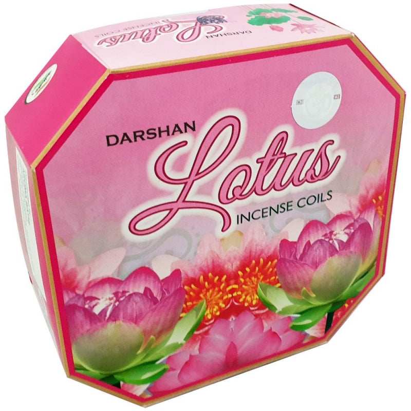 Darshan Lotus Incense Coils
Box