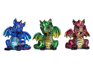 3 Wise Baby Dragon Set