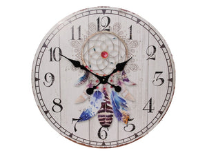 Dream Catcher and Mandala Design Clock - My Wish List Gifts