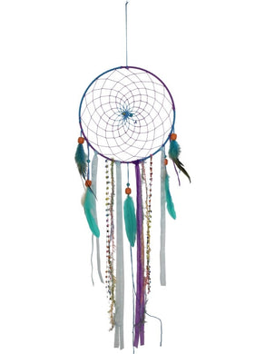 Purple  abd Blue Design Dream Catcher