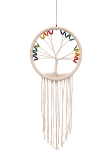 White Tree of Life Dream Catcher Large