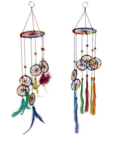 Rainbow Colour Design Dream Catcher Mobile