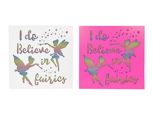 Fairy Design "I do believe in fairies" Wall Plaque - My Wish List Gifts