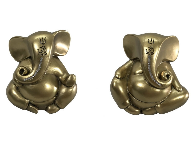 Gold Ganesh with Om - My Wish List Gifts