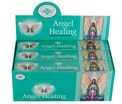 Green Tree Angel Healing Incense 15gm - My Wish List Gifts