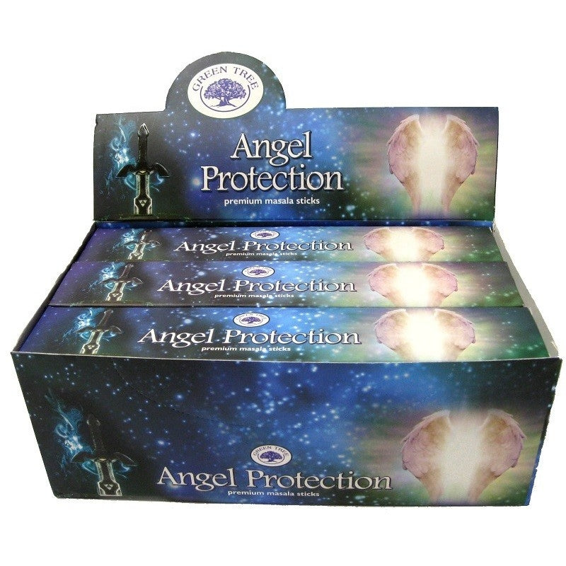 Green Tree Angel Protection Incense 15gm - My Wish List Gifts