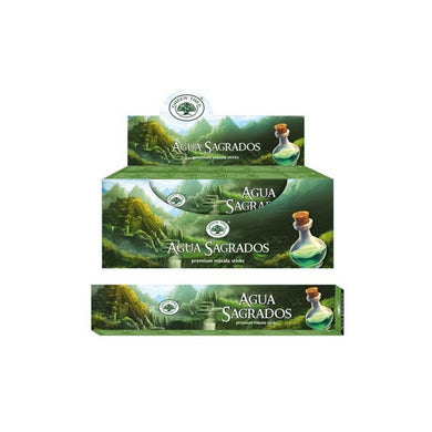 Green Tree Agua Sagrados Incense 15gm