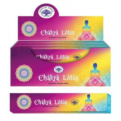 Green Tree Chakra Lotus Incense 15gm - My Wish List Gifts