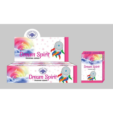 Green Tree Dream Spirit Masala Incense Cone - My Wish List Gifts