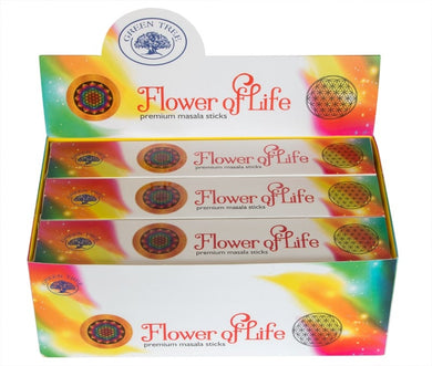 Green Tree Flower of Life Incense 15gm - My Wish List Gifts