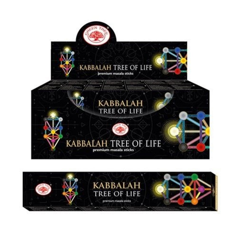 Green Tree Kabbalah Tree of Life Incense 15gm