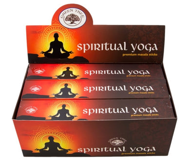 Green Tree Spiritual Yoga Incense 15gm - My Wish List Gifts