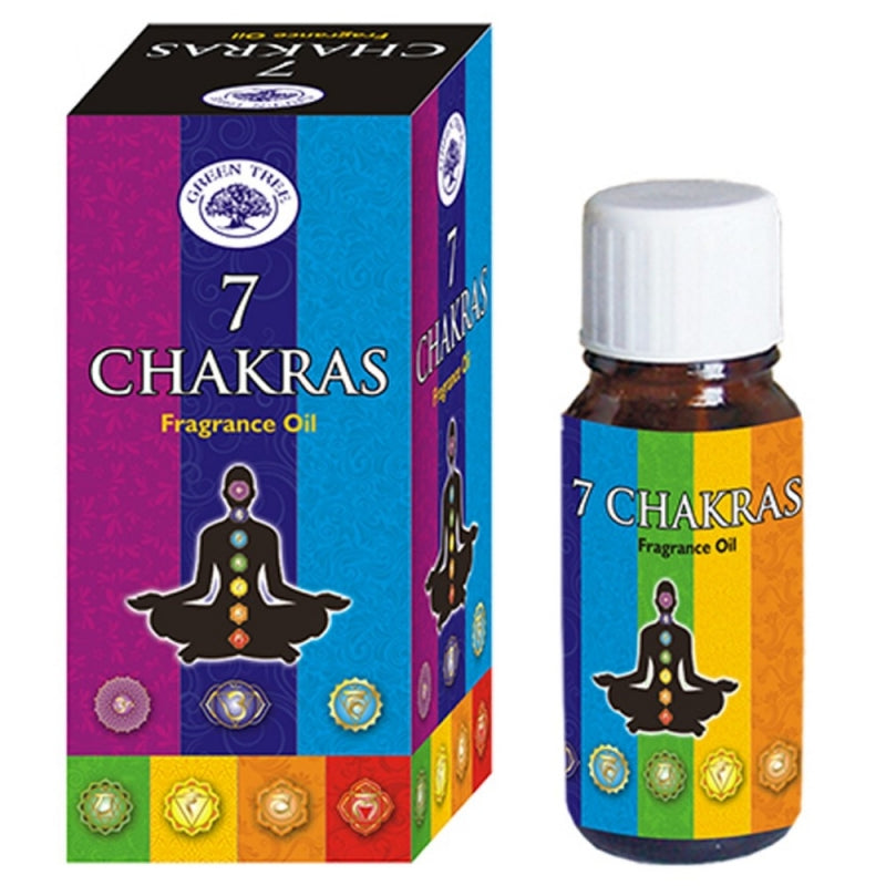 Green Tree 7 Chakra Fragrance Oil - My Wish List Gifts