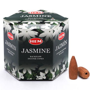 HEM Backflow Incense Cones Jasmine