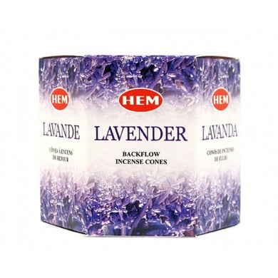 HEM Laveder Backflow Incense Cones