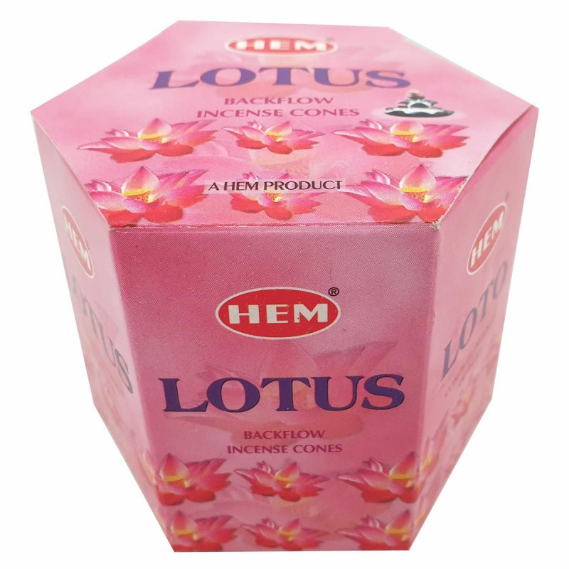 HEM Backflow Incense Cones Lotus