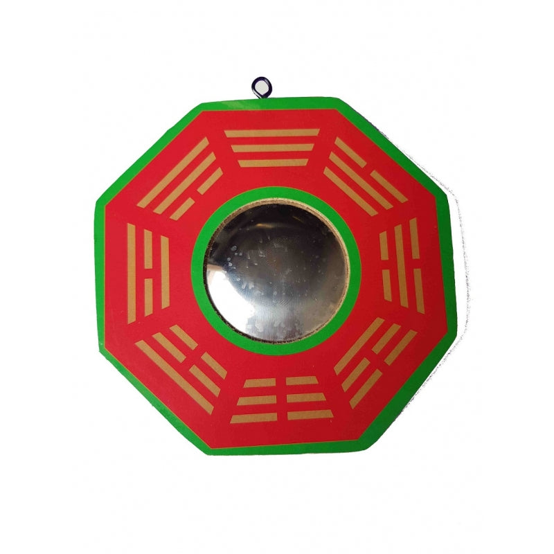 Red Feng Shui Bagua Mirror - My Wish List Gifts