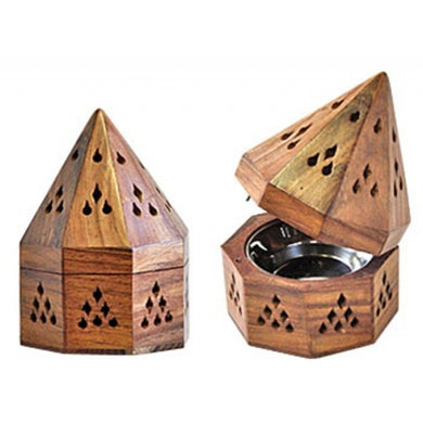 Incense Cone Burner Octogon Pyramid