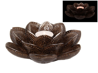 Lotus Flower Candle and Incense Burner