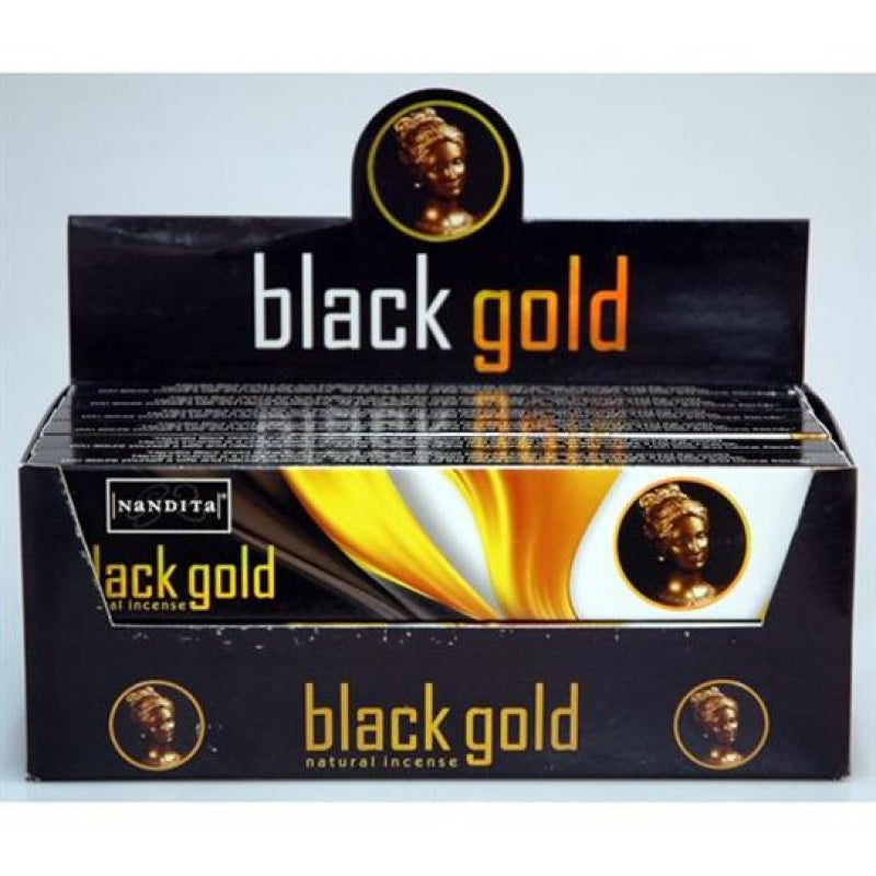 Nandita Black Gold Masala Incense 15 Grams
Packet - My Wish List Gifts