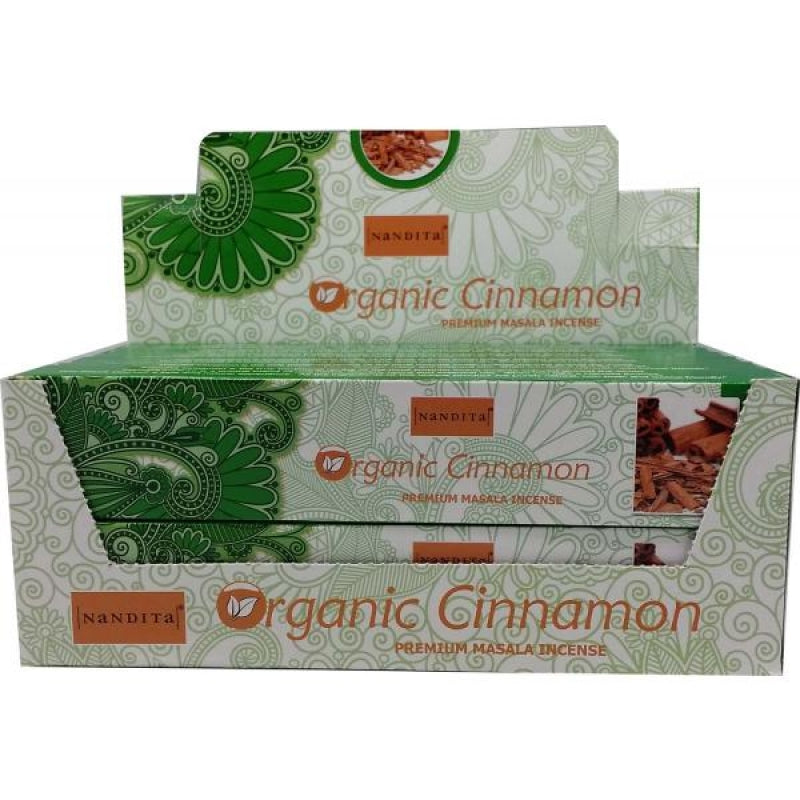 Nandita Organic Cinnamon Masala Incense 15 Grams
Packet - My Wish List Gifts