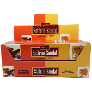 Nandita Saffron Sandal Masala Incense 15 Grams
Packet - My Wish List Gifts