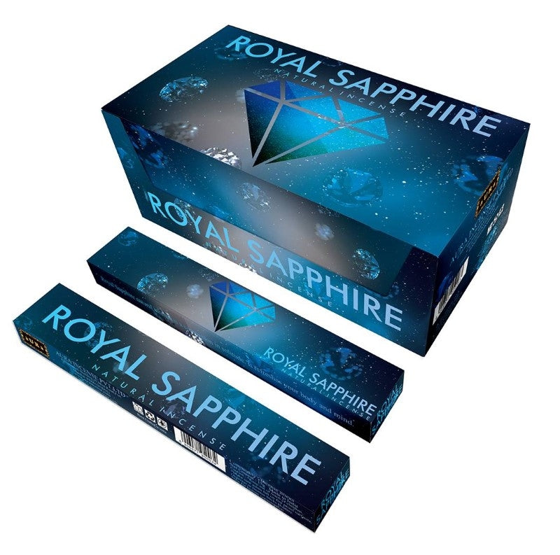 New Moon Royal Sapphire Natural Masala Incense (15gm) - My Wish List Gifts