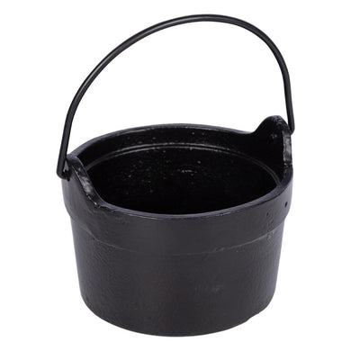 Cast Iron Cauldron Bucket Herb & Resin Burner