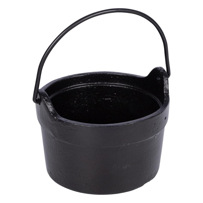 Cast Iron Cauldron Bucket Herb & Resin Burner