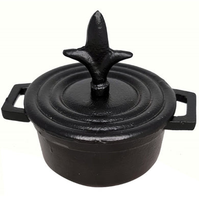 Cast Iron Cauldron Pot Herb & Resin Burner