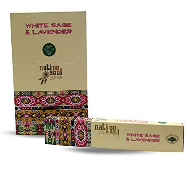 Green Tree Native Soul White Sage and Lavender Premium Incense Sticks (15gm)
Box - My Wish List Gifts